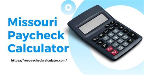 Paycheck Estimator Missouri Campus Sdh