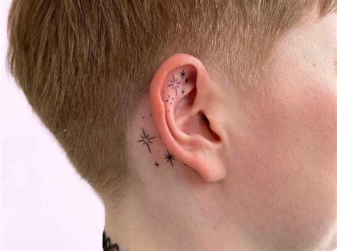 11 Stars Tattoo Behind Ear Ideas That Will Blow Your Mind