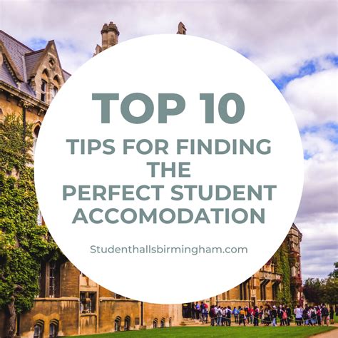 15+ Tips For Finding The Perfect Student Accommodation