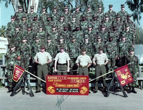 1986 Jeff Grad Boot Camp Us Marine Corps Us Marines Boot Camp Rtr