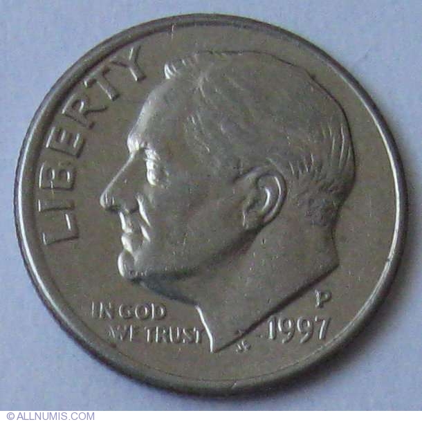 1997 P Dime Value