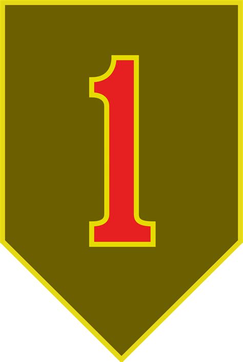 1St Infantry Division United States Wikipedia Infantry The Unit