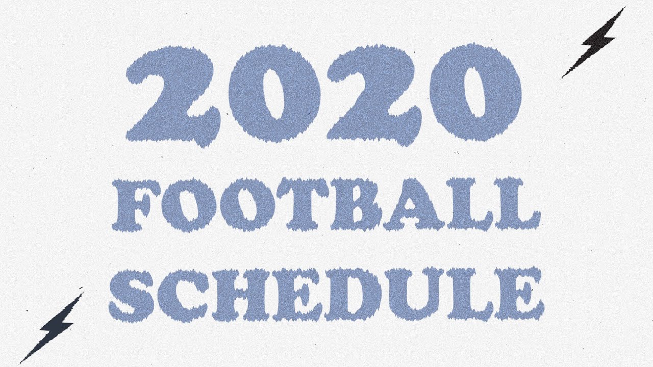 2020 Air Force Football Schedule Release Youtube