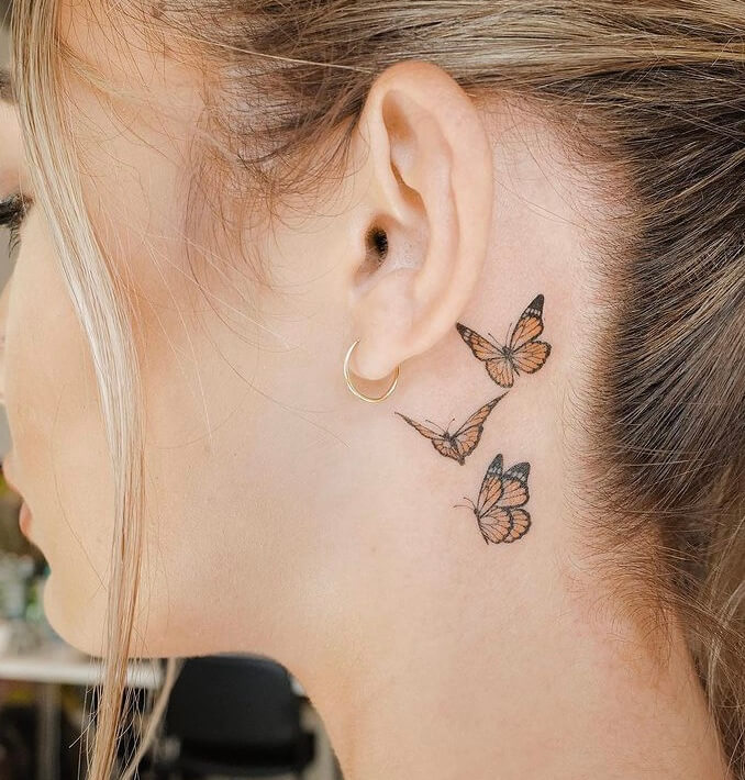 30 Unique Behind The Ear Tattoo Ideas For Women