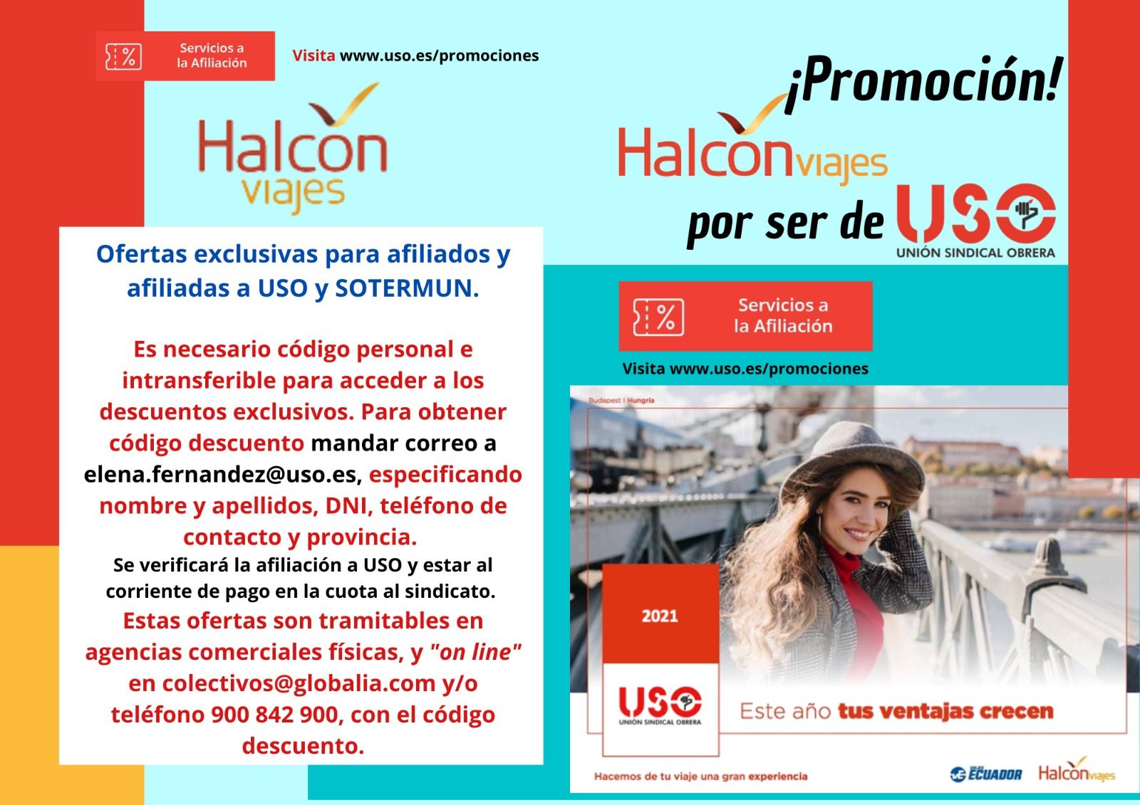 Accede A Descuentos Exclusivos De Halc N Viajes Por Ser De Uso Feuso