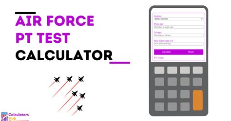 Af Pt Test Calculator