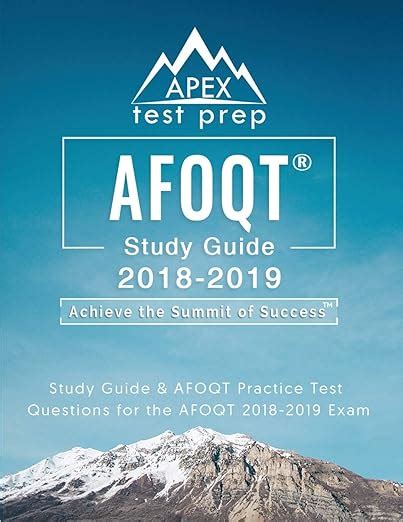 Afoqt Study Guide 2018 2019 Afoqt Exam Prep And Practice Test