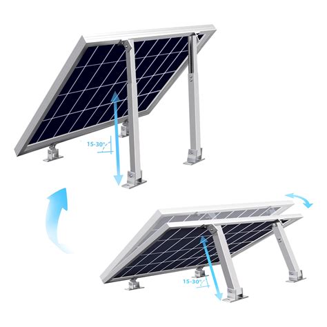 Amazon Com 2 Sets Solar Panel Mounting Brackets Adjustable Solar