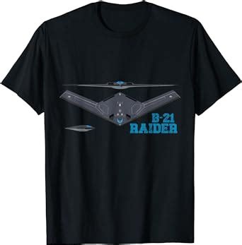 Amazon Com B21 Raider Bomber Airplane Aviation T Shirt Clothing