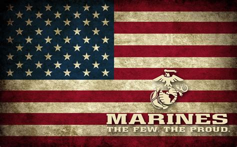 American Flag Marines The Few The Proud Hi Res Stock Photography And