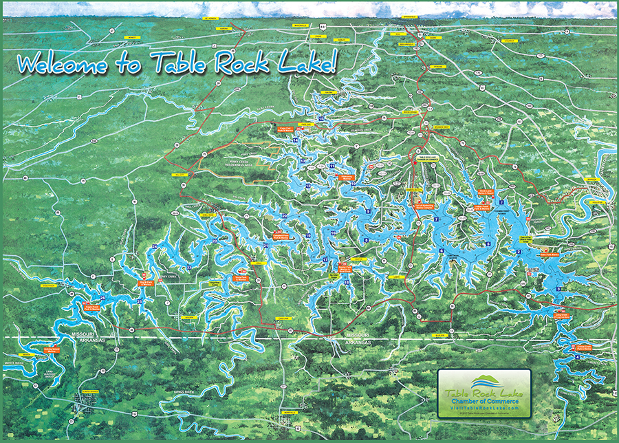 Bases In Georgia Map Table Rock Lake Map