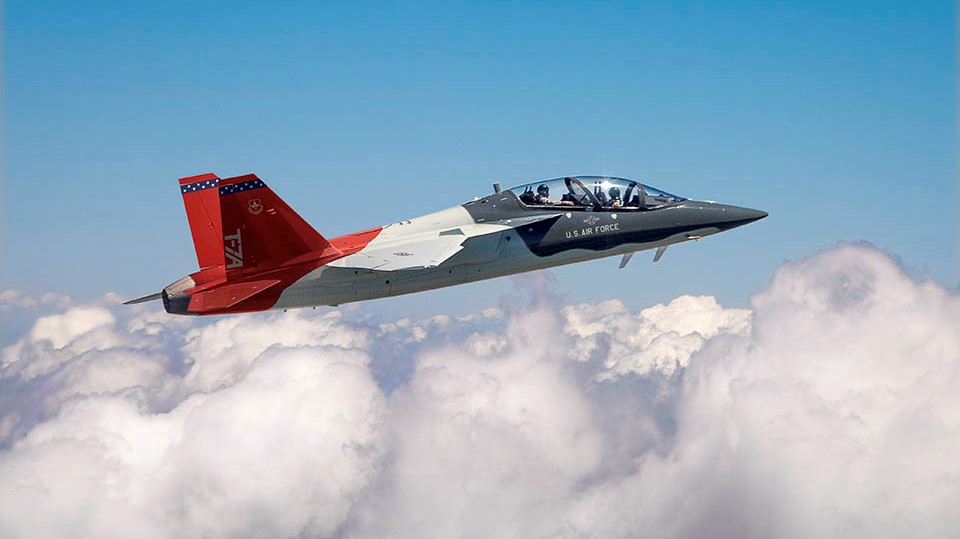 Boeing Unveils First T 7A Red Hawk Training Jet For The Air Force Youtube