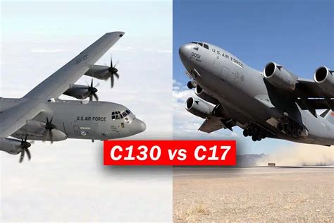 C130 Vs C17: Ultimate Transport Guide