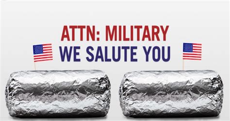 Chipotle Veterans Day