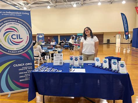 Cil Tables At Uf Hhp Internship Job Fair Center For Independent