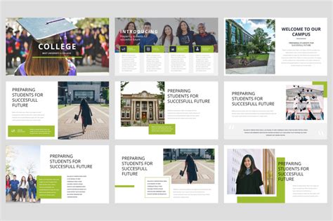 College University Powerpoint Template By Stringlabs Thehungryjpeg