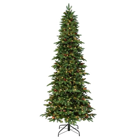 Cool Palm Christmas Trees With Lights 7 5 Pre Lit Slim Wesley Spruce Tree