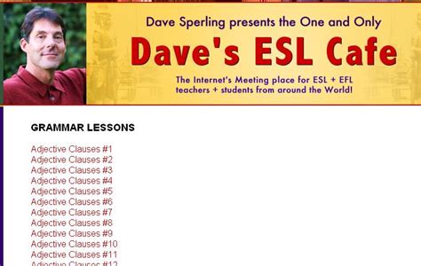 Dave S Esl Cafe Student Forums English Guide Org