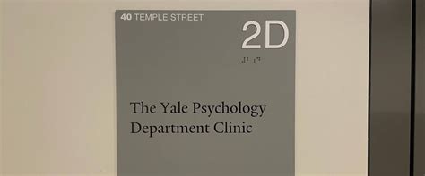 Directions To The Clinic Yale Psychology Department Clinic