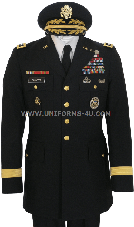 Dress Blues Army Female Va Guard