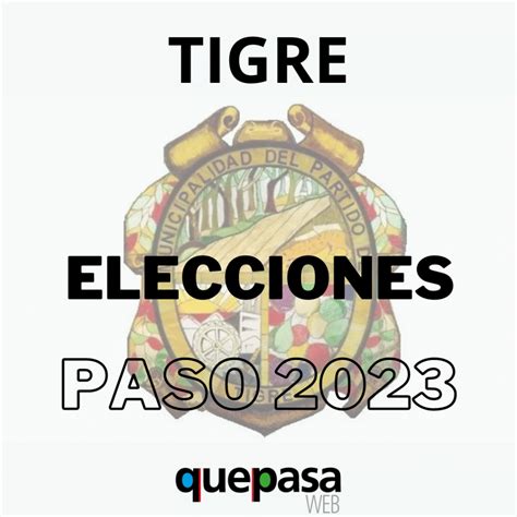 Elecciones 2023 Tigre