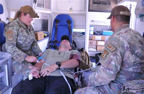 Embedded Af Medics Enhance Security Forces Readiness Training Amp Gt Air