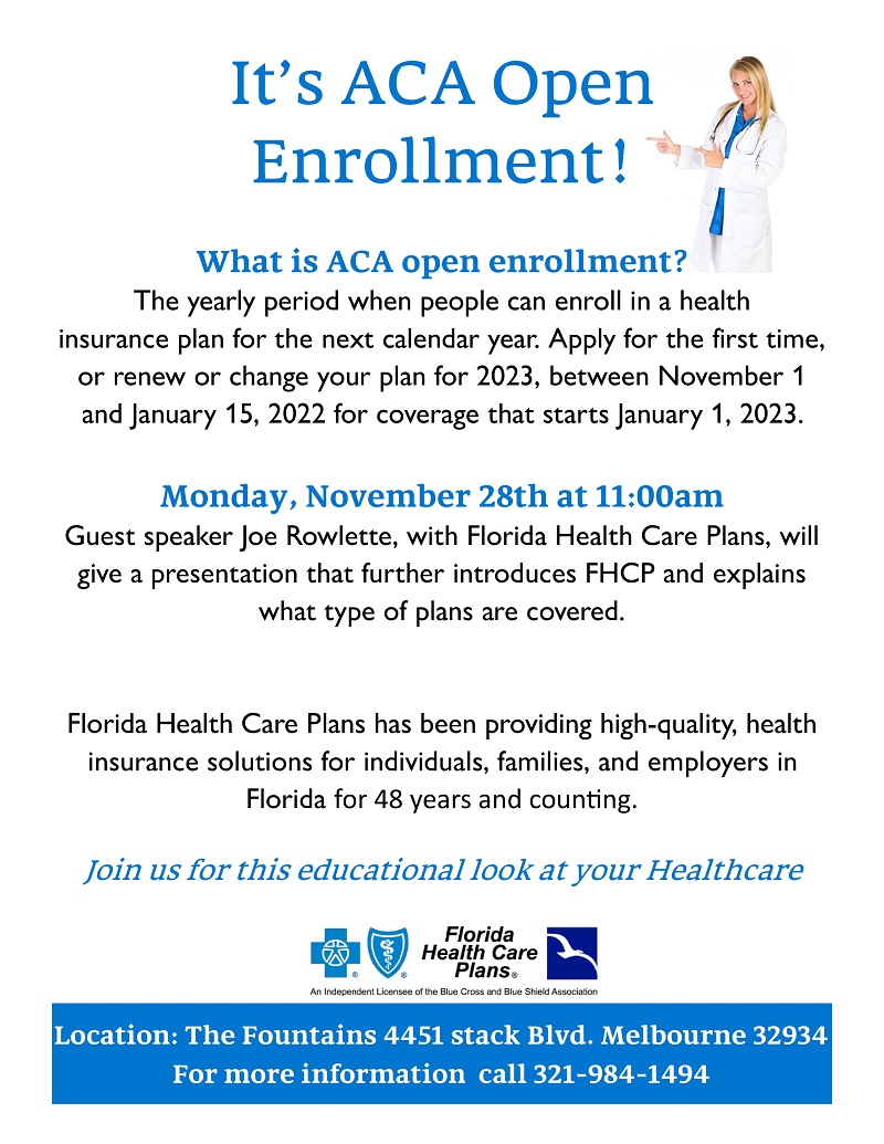 Enrollment Is Open For Aca Health Plans Here S What S To Know About