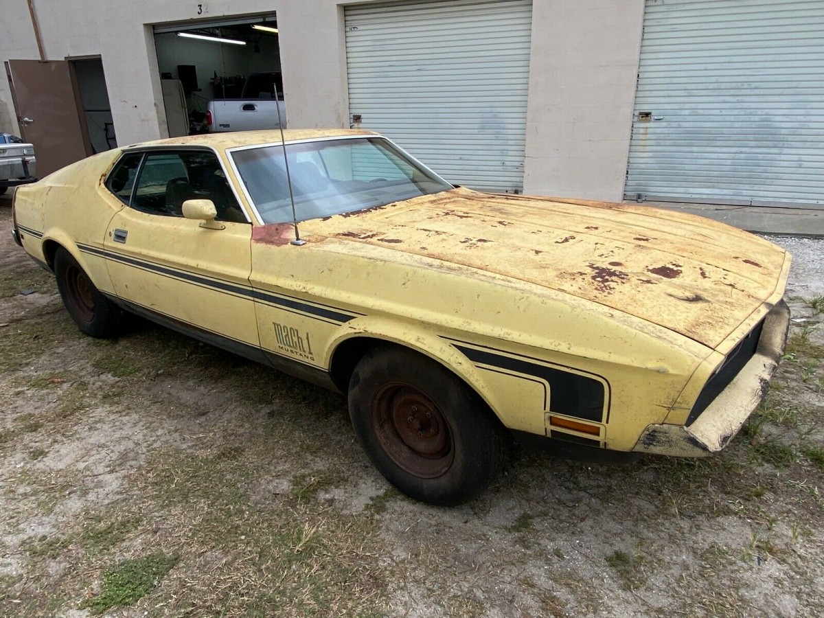 Extremely Fast Mach 1 Classic Ford Mustang 1972 For Sale