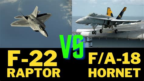 F22 Vs F18