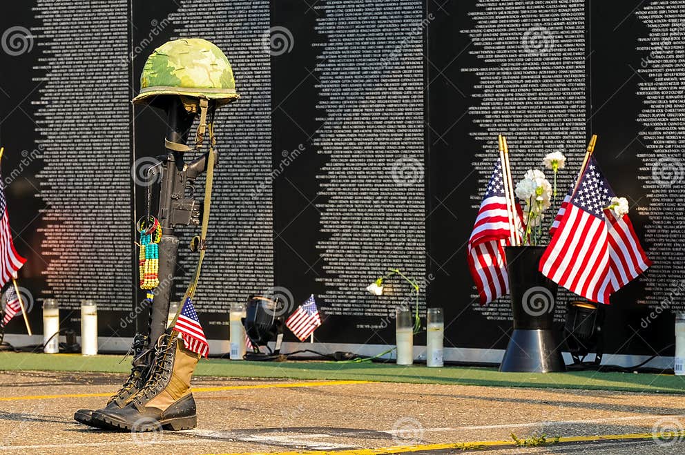 Fallen Soldier Tribute Editorial Stock Image Image Of Military 56535129