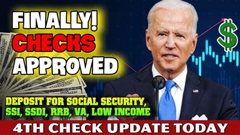 Finally Checks Approved Stimulus Check 4Th Update Today July 2022