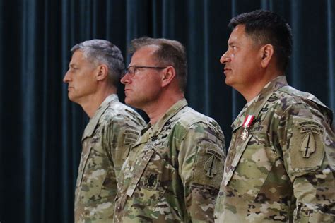 First Usasoc Command Chief Warrant Officer Passes Reigns Retires After