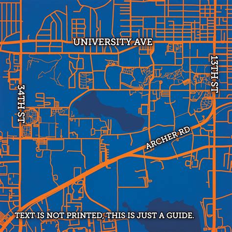 Florida University Campus Map