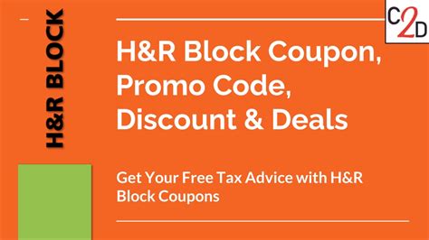 H Amp R Block Coupons Promo Codes Amp Deals Feb 2023