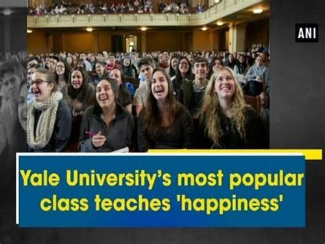 Happiness Course Yale