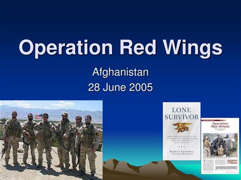 How Did Operation Red Wings Go Wrong? Key Lessons Learned