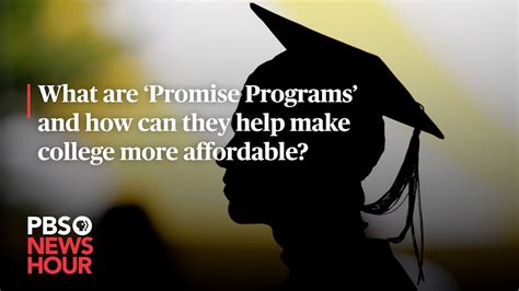 How Promise Programs Help With College Costs Aim To Reshape