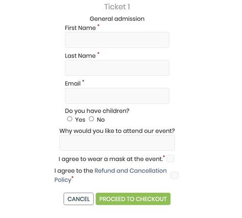 How To Create An Event Booking Form With Custom Fields