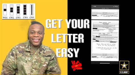 How To Get A Sr Warrant Recommendation Letter Easily Youtube