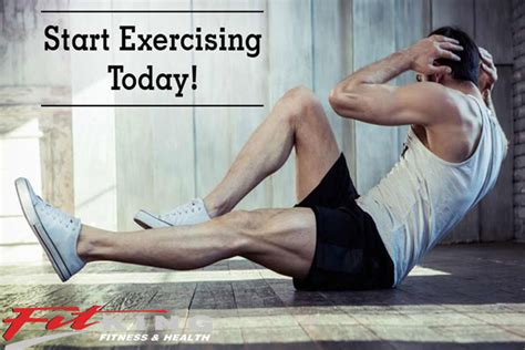 How To Start Exercising How To Start Exercising Exercise Fitness Habits