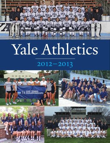 Issuu Yale Athletics Year In Review 2012 13 By Yale Athletics