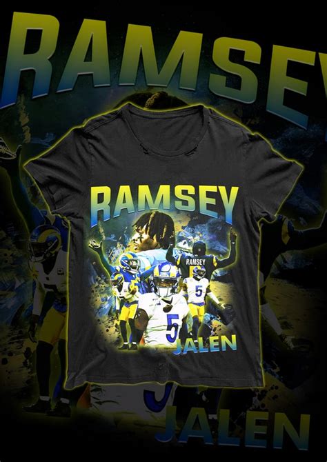 Jalen Ramsey Shirt Nfl Player Classic Vintage Bootleg Shirt Nfl