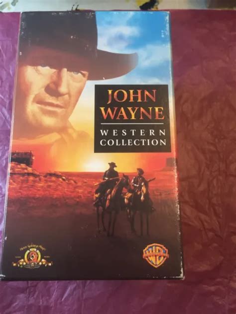 John Wayne Western Collection Vhs Boxset 4 Films Eur 6 99 Picclick It