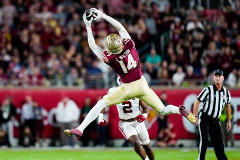 Johnny Wilson S Draft Profile Florida State Wr Scouting Report