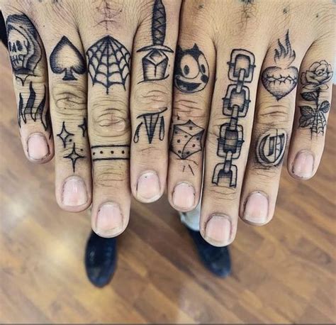 Knuckle Tattoos For Men: Unique Designs Ideas