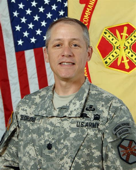 Lt Col Edward D Eldridge Article The United States Army