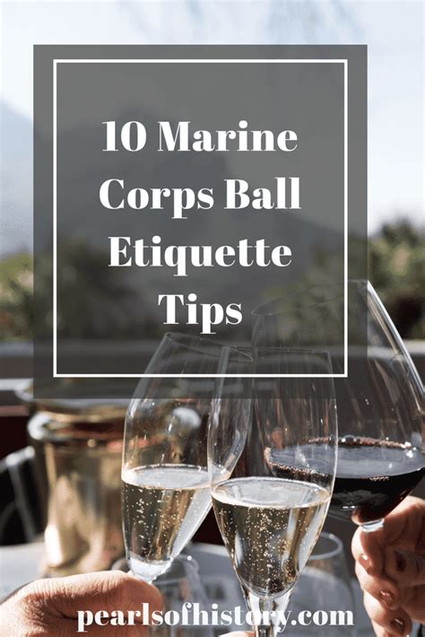 Marine Corps Ball Attendance Tips