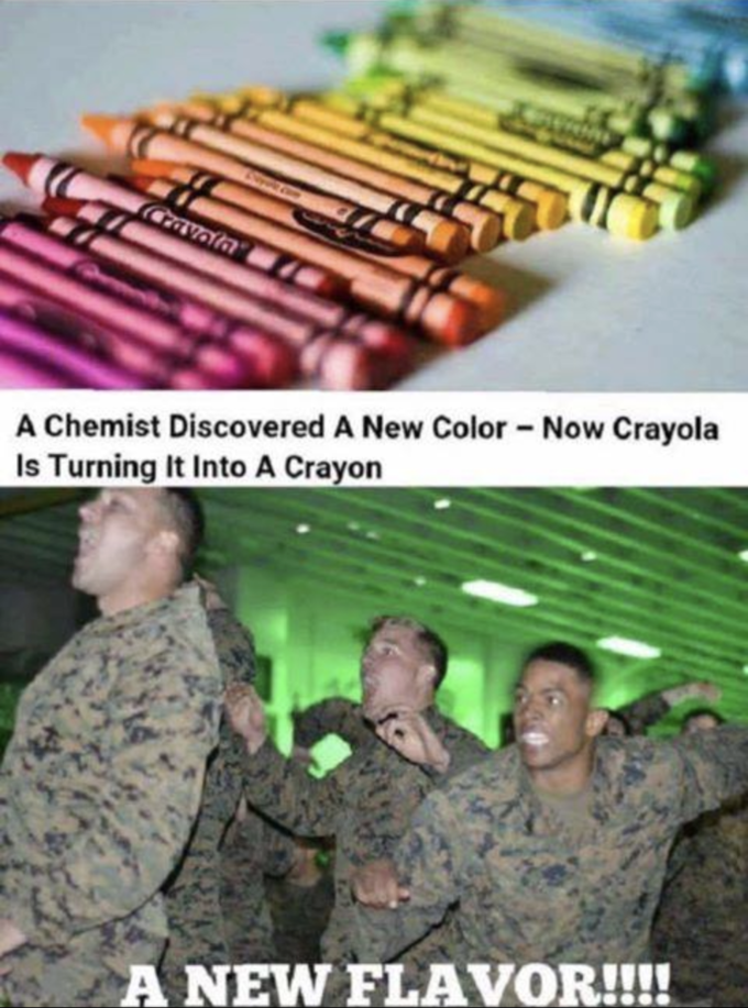 Marine Crayon Seeds Edible Crayons For Marines