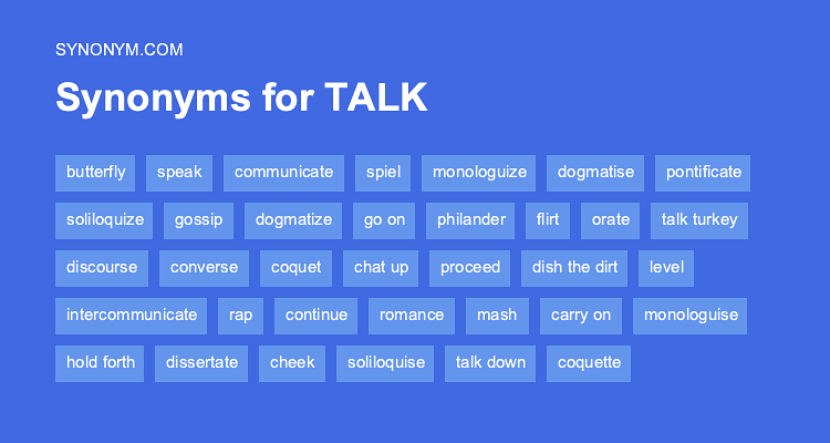 Mechanical Talk Synonym