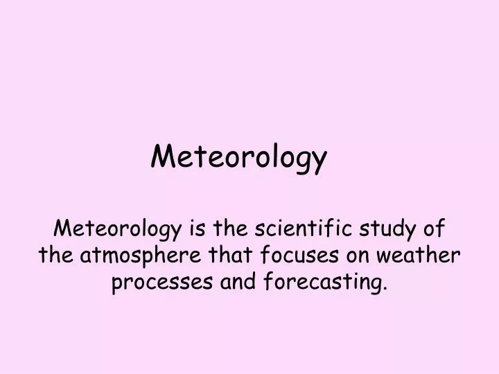 Meteorology Career Insights: Job Roles Explained